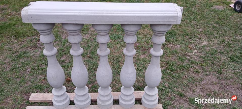 Balustrady betonowe tralkisłupki Szubin
