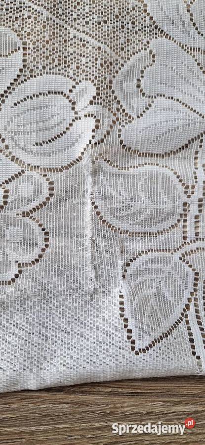 obrus biały prostokątny 107 x 52 Kraków sprzedam