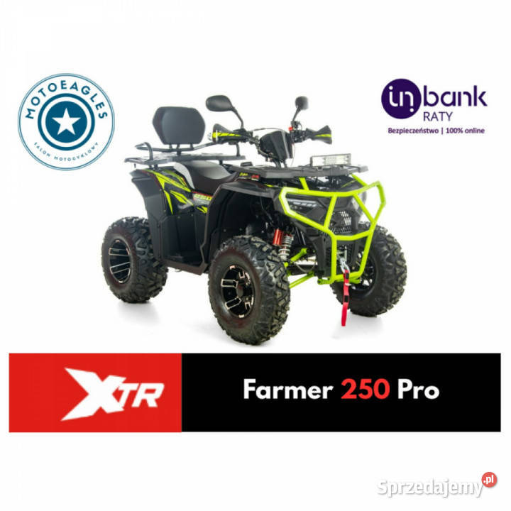 XTR Inny Quad XTR Farmer 250 Pro Transport Raty benzyna sprzedam