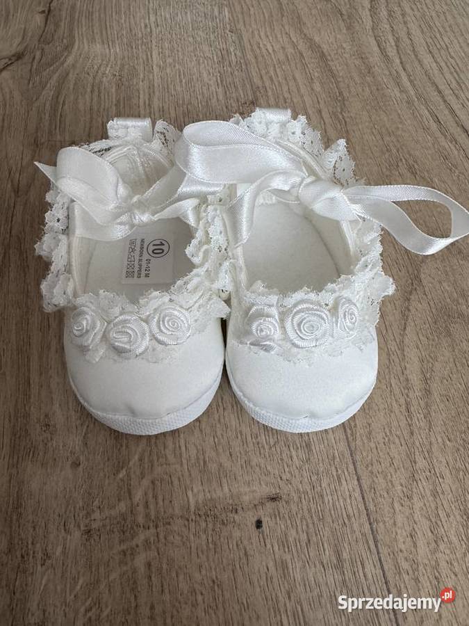 Buciki na chrzest dziewczynka Żyrardów