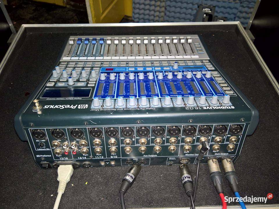 PreSonus StudioLive 1602 FireWire mikser cyfrowy Stryków