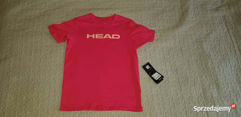 Nowa koszulka Head Ivan TShirt Jr 164 z metkami Sport i Wypoczynek Warszawa