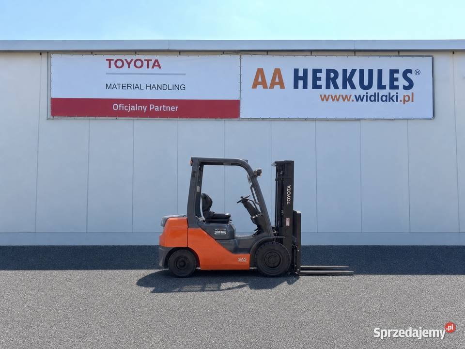 Spalinowy wózek widłowy DIESEL Toyota Tonero Toyota Katowice