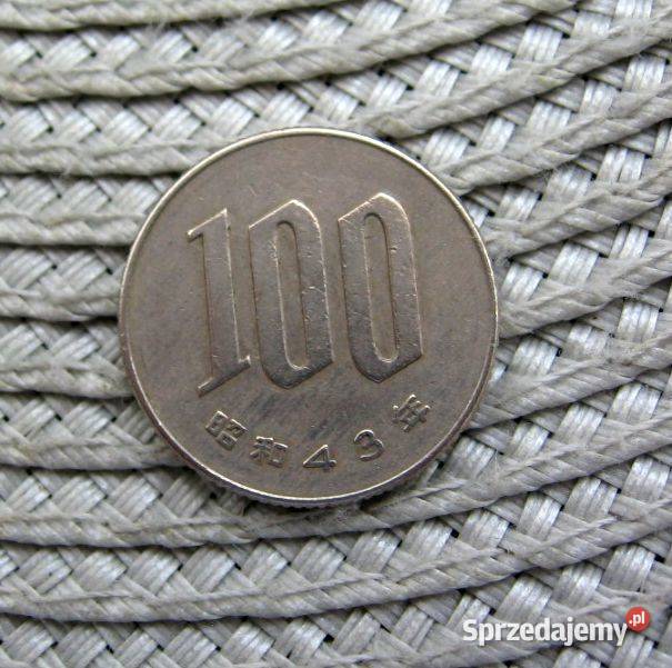 Japonia 100 Jenów 1968r Kalisz