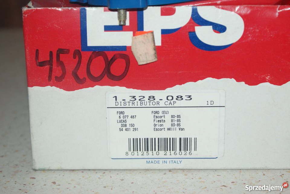 Kopułka rozdzielacza zapłonu FORD ESCORT EPS 1 układ elektryczny silnika Białobrzegi sprzedam