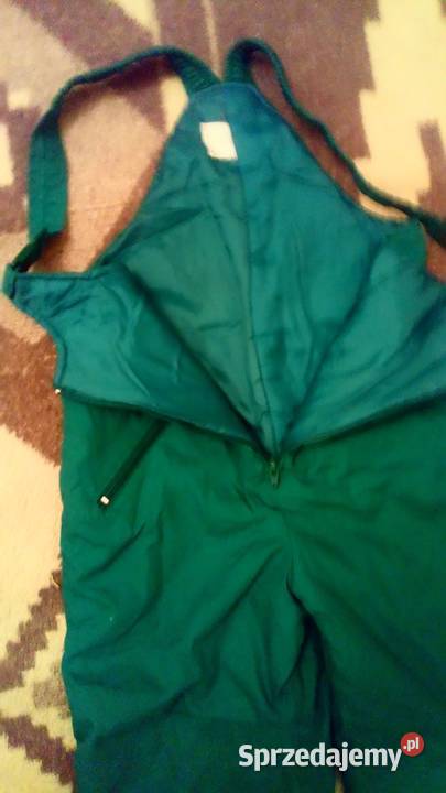 Spodnie na szelkach ocieplane 116 mazowieckie