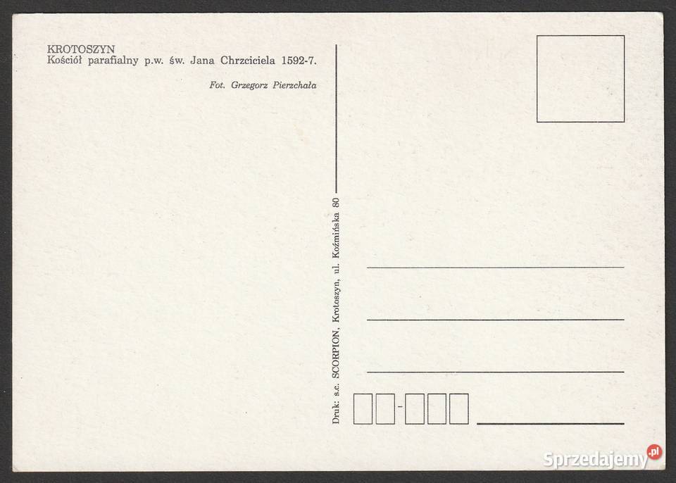 KROTOSZYN KOŚCIÓŁ PARAFIALNY łódzkie Łódź