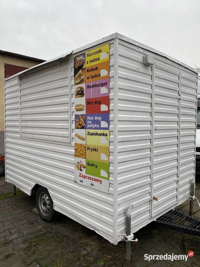 Sprzedam przyczepę gastronomiczną Konin sprzedam