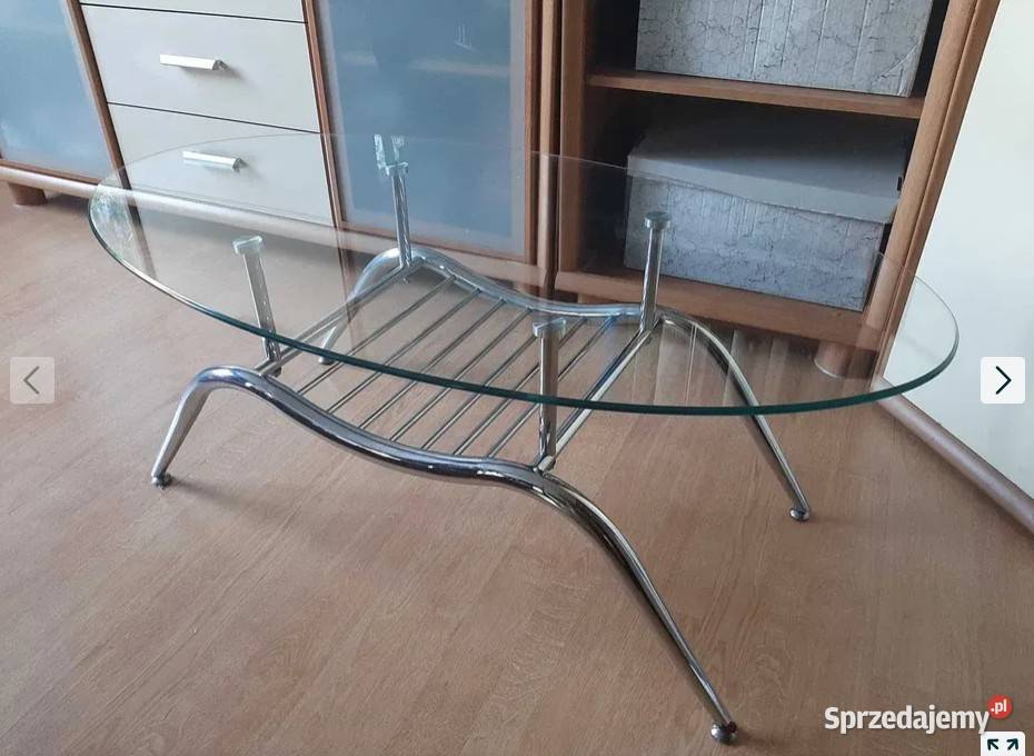 Ława szklana stolik kawowy Łęczna sprzedam