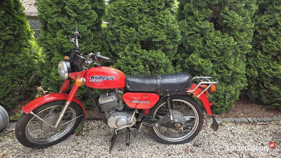 Mińsk 125 typ 400 Romet Mińsk motocykl Nowa Dęba