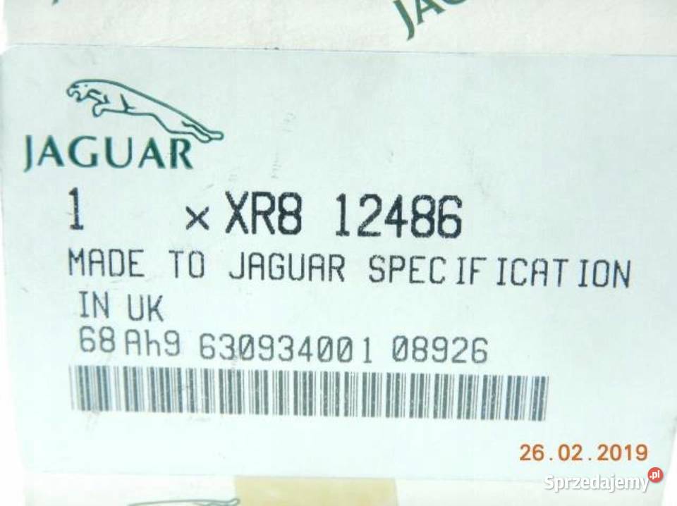UCHWYT BEZPIECZNIKÓW PRZEKAŹNIKÓW JAGUAR STYPE osobowe lubelskie