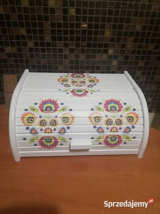 Chlebak duży folk różne wzory decoupage Kędzierzyn-Koźle