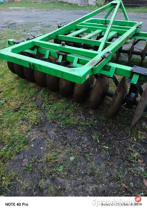 Brona talerzowa Bomet 21 metra Adamów