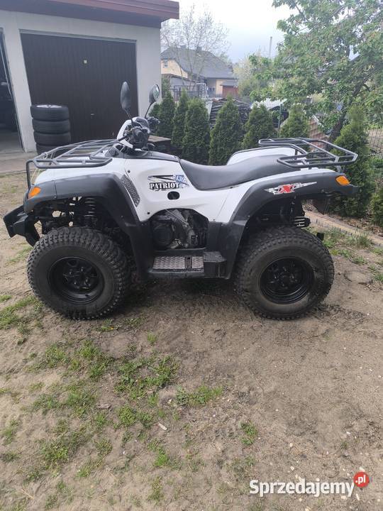 Quad Patriot 400 4x4 Wał Kardana Wciągarka Piętno