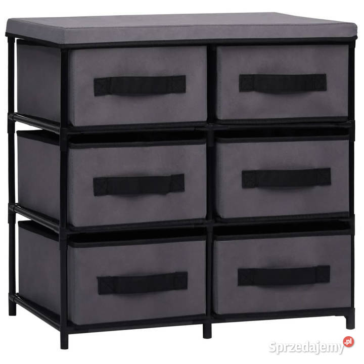Szafka z 6 szufladami 55x29x55 szara stal sprzedam