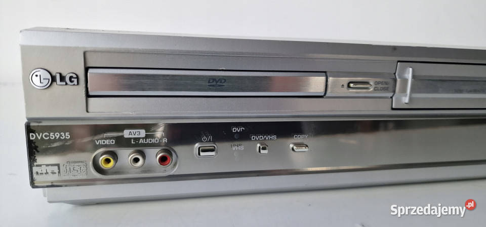 Video magnetowid DVD VHS KOMBO LG DVC5935 CD MP3