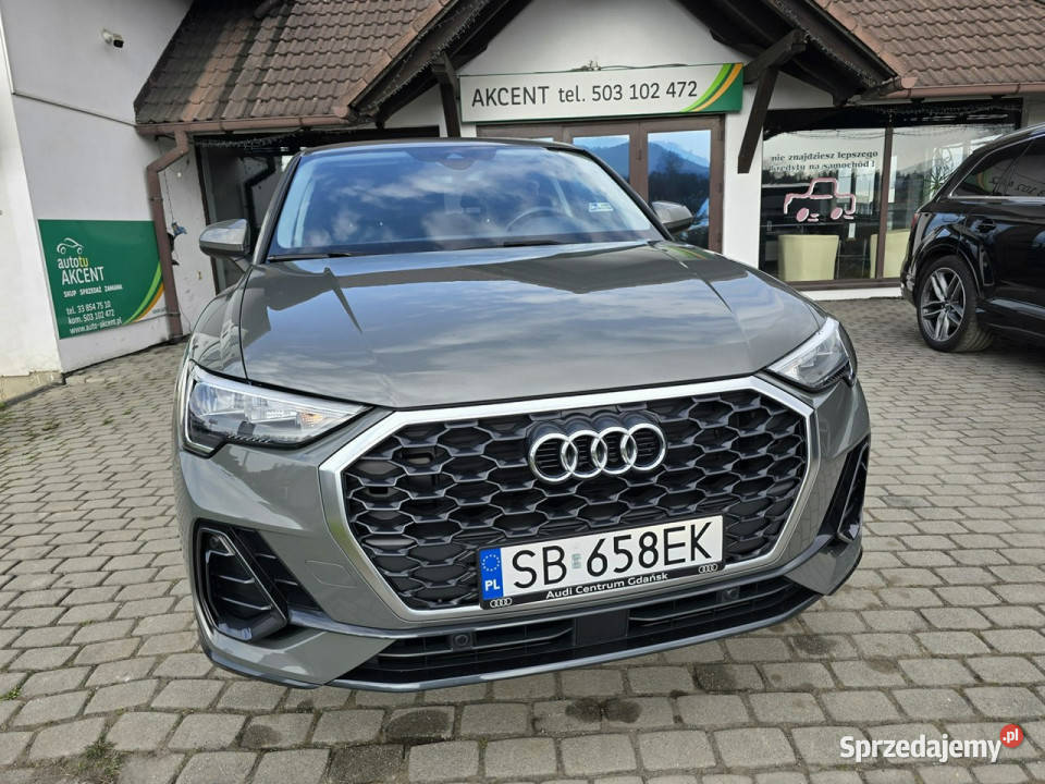 Audi Q3 Krajowa pełny serwis bezkolizyjna II system Start-Stop śląskie Ustroń