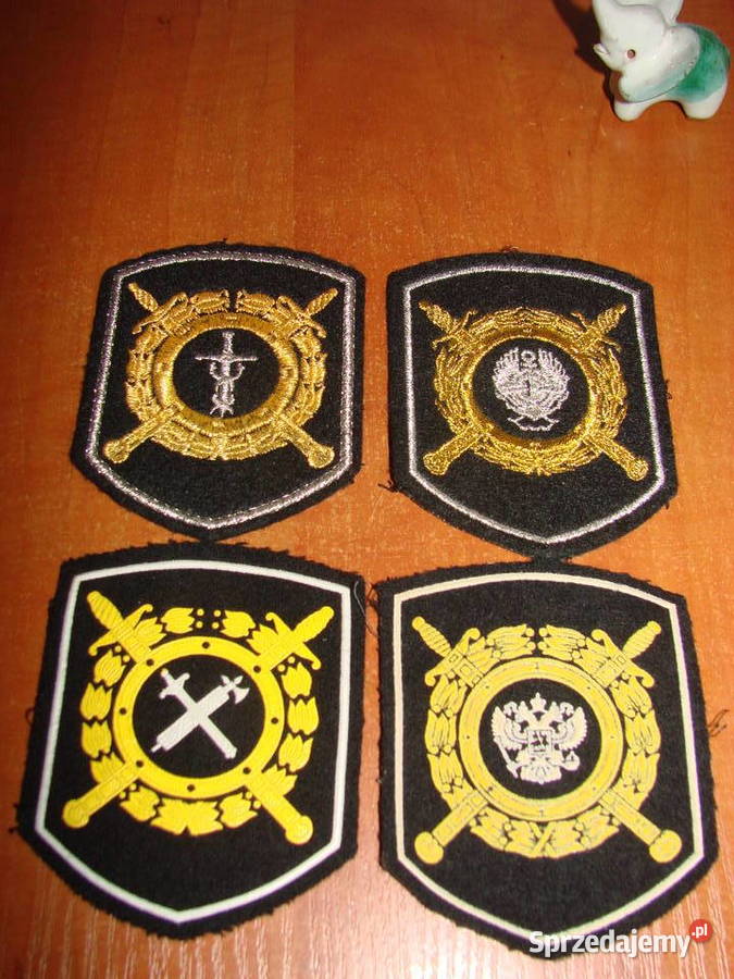 Rosja naszywki rodzajów wojsk Pruszcz Gdański sprzedam