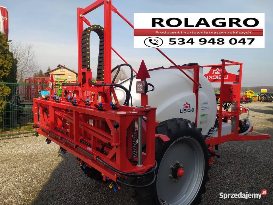 Opryskiwacz ciągany polowy Firmy Lisicki nieuszkodzony Biłgoraj