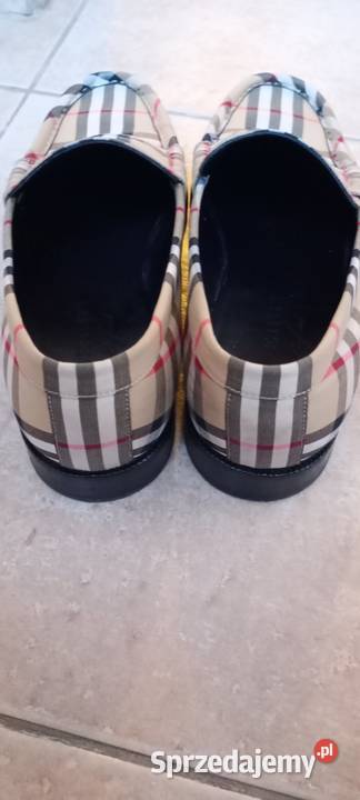 Luksusowe buty męskie marki Burberry Wagowo sprzedam