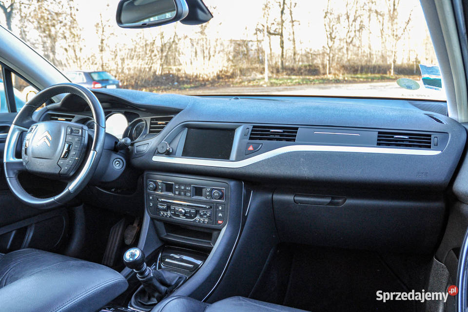 Citron C5 20HDI 163 2013 r Lift Skóry diesel dolnośląskie Wrocław
