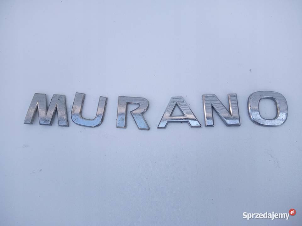 NAPIS ZNACZEK EMBLEMAT NISSAN MURANO Z50 Pozostałe wielkopolskie Nowy Tomyśl