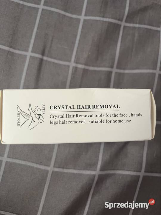 Crystal hair removal