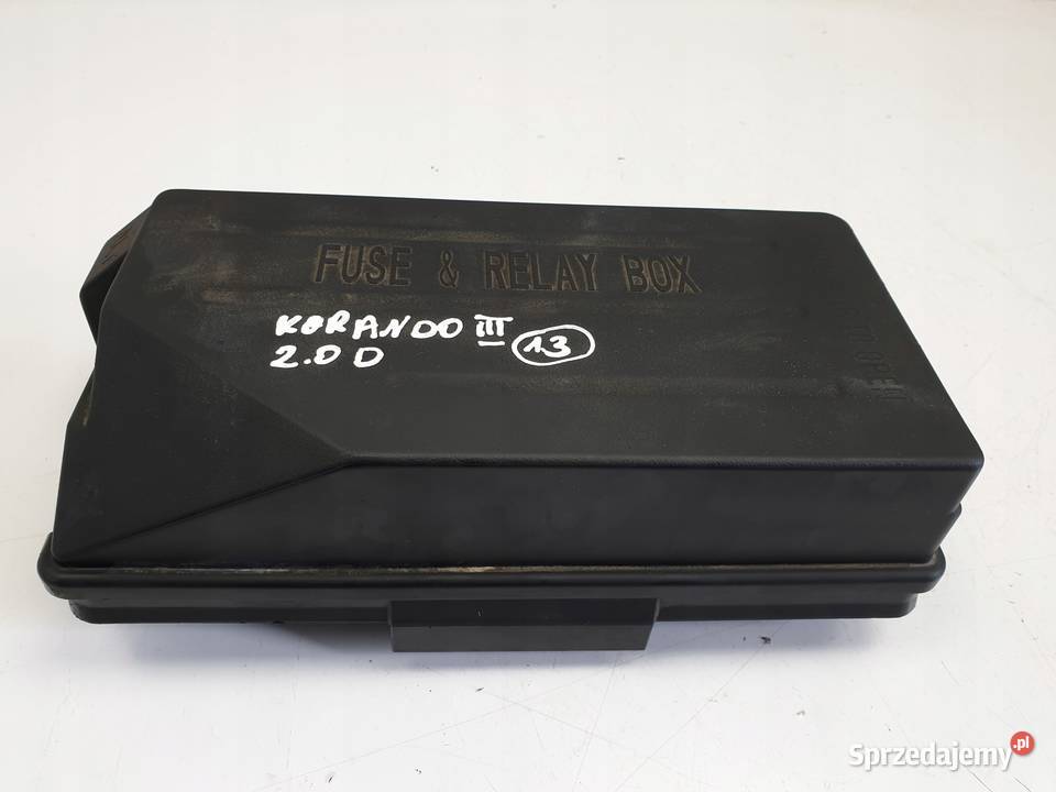 SsangYong Korando III SKRZYNKA BEZPIECZNIKÓW Rudka