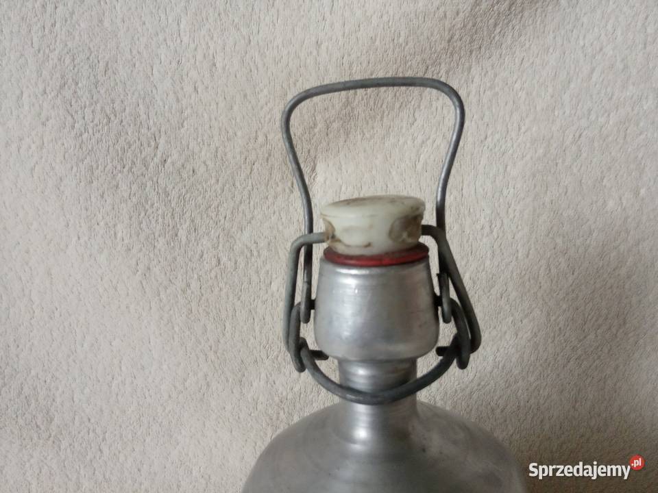 Manierka aluminiowa z porcelanowym korkiem lata Płońsk