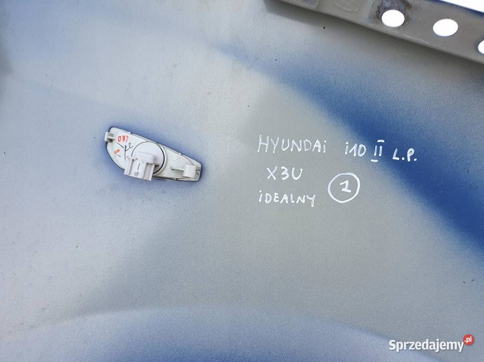 Hyundai i10 II PRZEDNI BŁOTNIK LEWY PRZÓD X3U