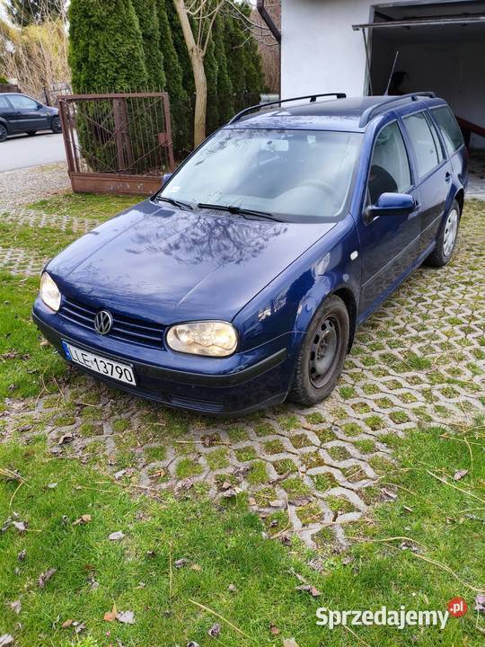 VW Golf IV kombi 16 16V 105 2002 r granatowy Milejów-Osada