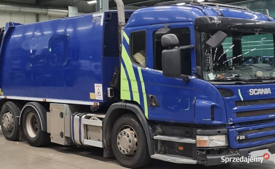 Scania P280 śmieciarka NTM 20m3 euro 5 EEV 6X2 Nowiny