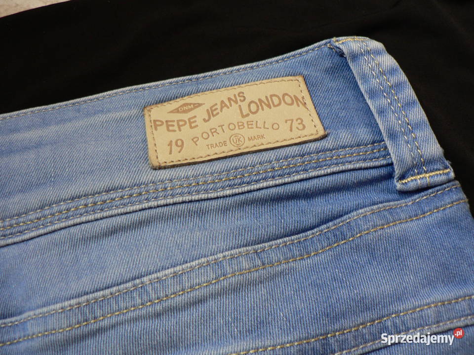 PEPE JEANS spodnie jeansy rurki nowe ML