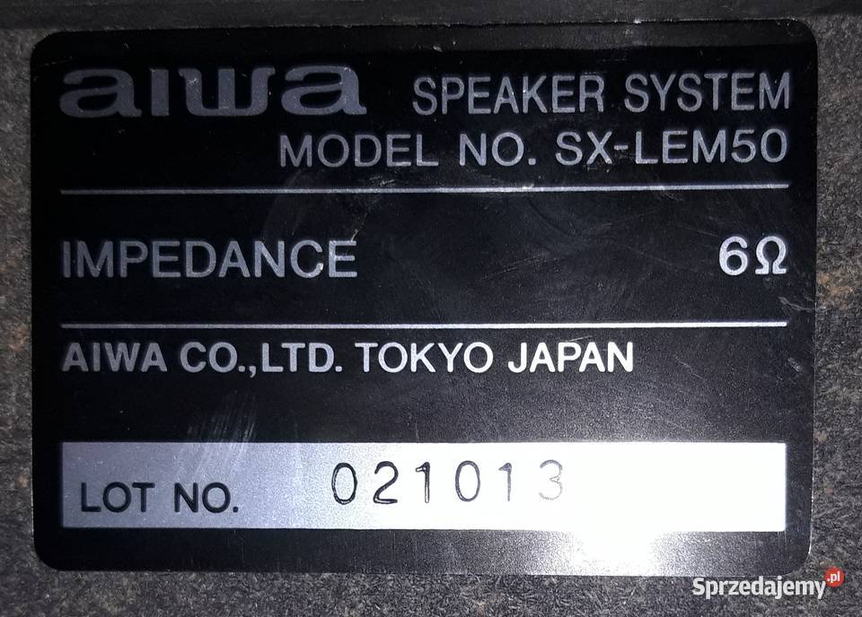 Mini wieża aiwa XREM51pilotkabel AUX b stan mazowieckie Warszawa