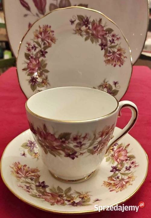 Colclough angielska porcelana kostna filiżanka Pabianice