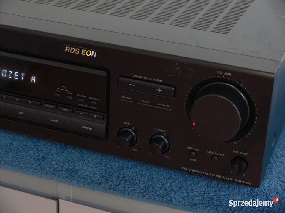 Amplituner Sony STRD365 RDS mocny i sprawny