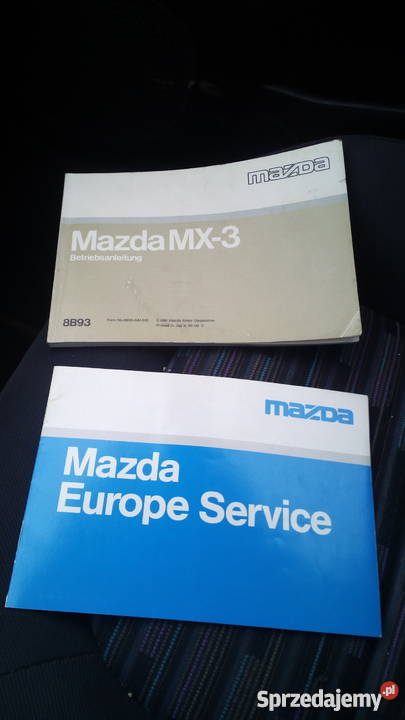 Mazda mx3 serwisowany w ASO Bolesławiec