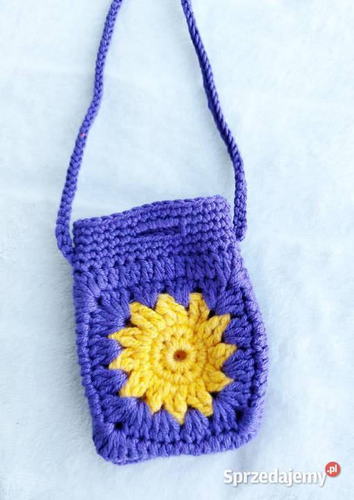 Etui na słuchawki crochet ręcznie robiony Piotrków Trybunalski