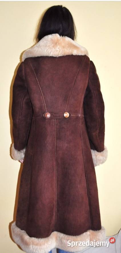 Kożuch vintage M idealny Warszawa