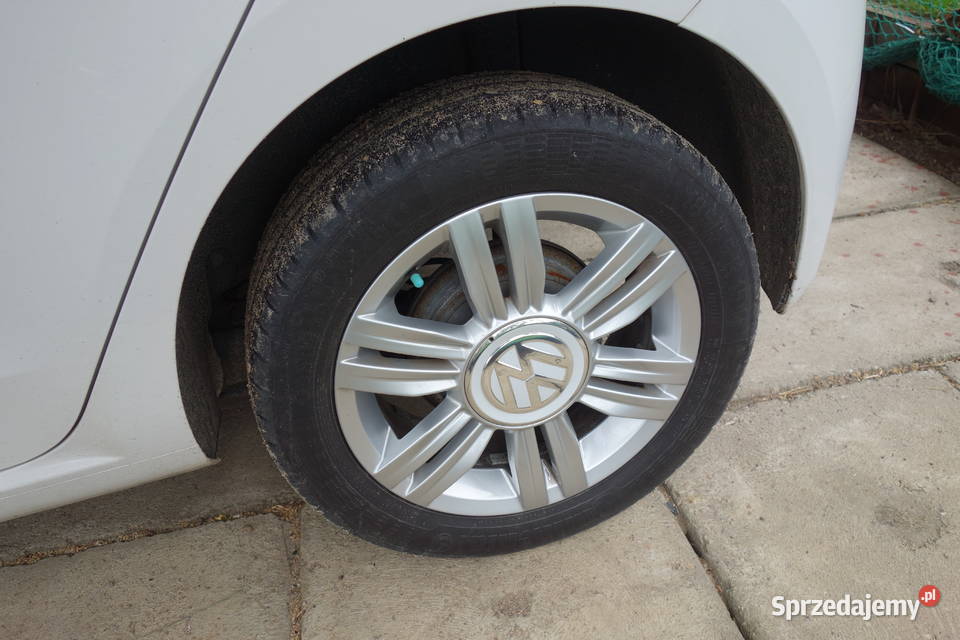 felgi aluminiowe oryginalne VW UP 4x100 Orzech