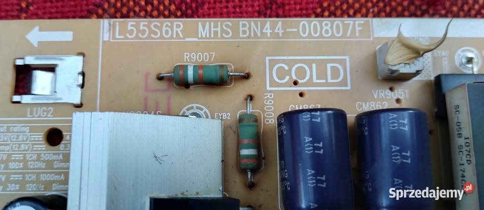 Samsung UE55MU6172U Płyta główna Zasilacz