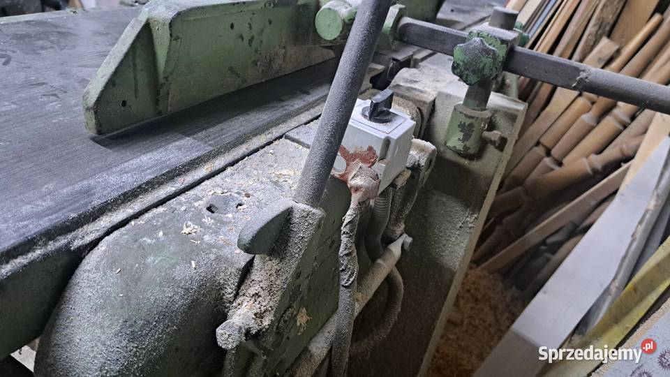 Strugarka wyrówniarka ciągle w użyciu 3 noże Przodkowo sprzedam