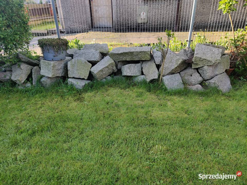 Sprzedam kamień naturalny murowy granitowy duży Pozostałe Żmigród