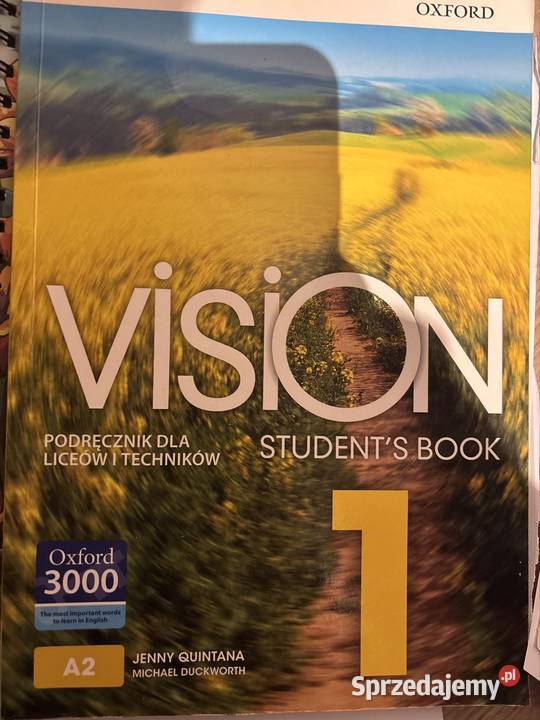 Książki do nauki języka angielskiego Vision 100 wielkopolskie Buk