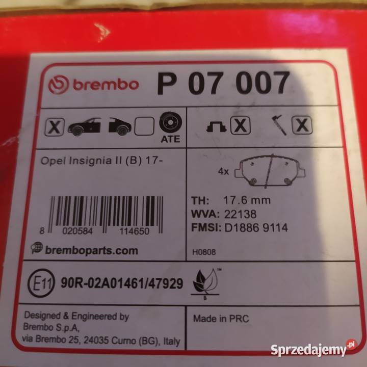 Klocki hamulcowe Huta Stara B