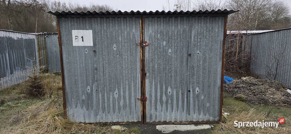 Do wynajęcia garaż blaszany Szczecin Rydla sprzedam