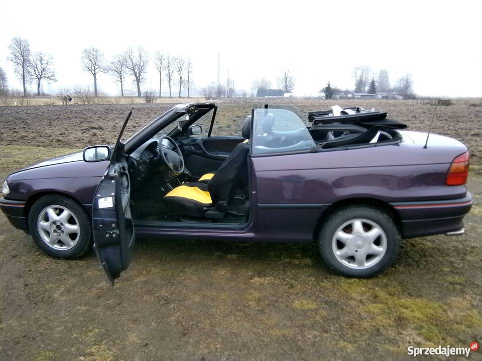 Opel Astra CABRIO Bertone 16 8v LPG alu bez Olsztyn sprzedam