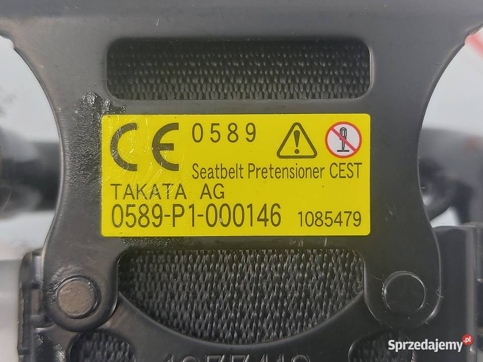 MAZDA 3 III BM 14r pas bezpieczeństwa lewy przód