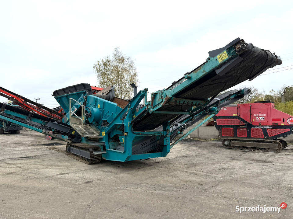 Przesiewacz Powerscreen Warrior 800 Zator