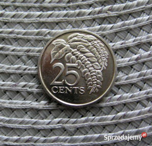 Trynidad i Tobago 25 Cent 2008r Kalisz